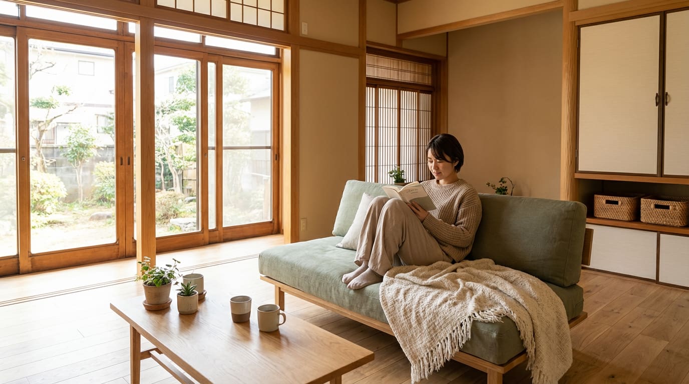 Renovated Japanese living room